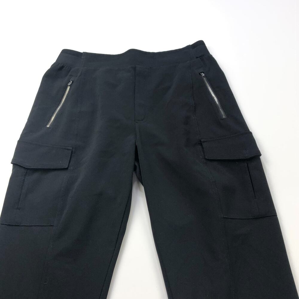 Athleta Endless High Rise Cargo Pant 12/P (Fit 31W 27L) Black MINT 467187 - Picture 3 of 9